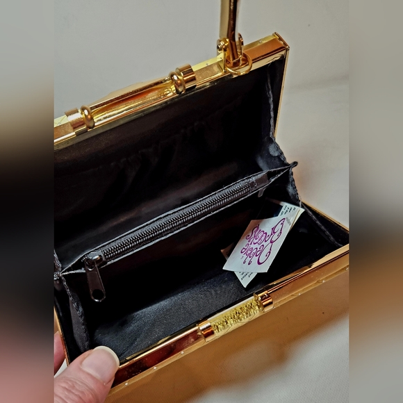 Henri bendel X Debbie Brooks yellow mini bag - Picture 5 of 7